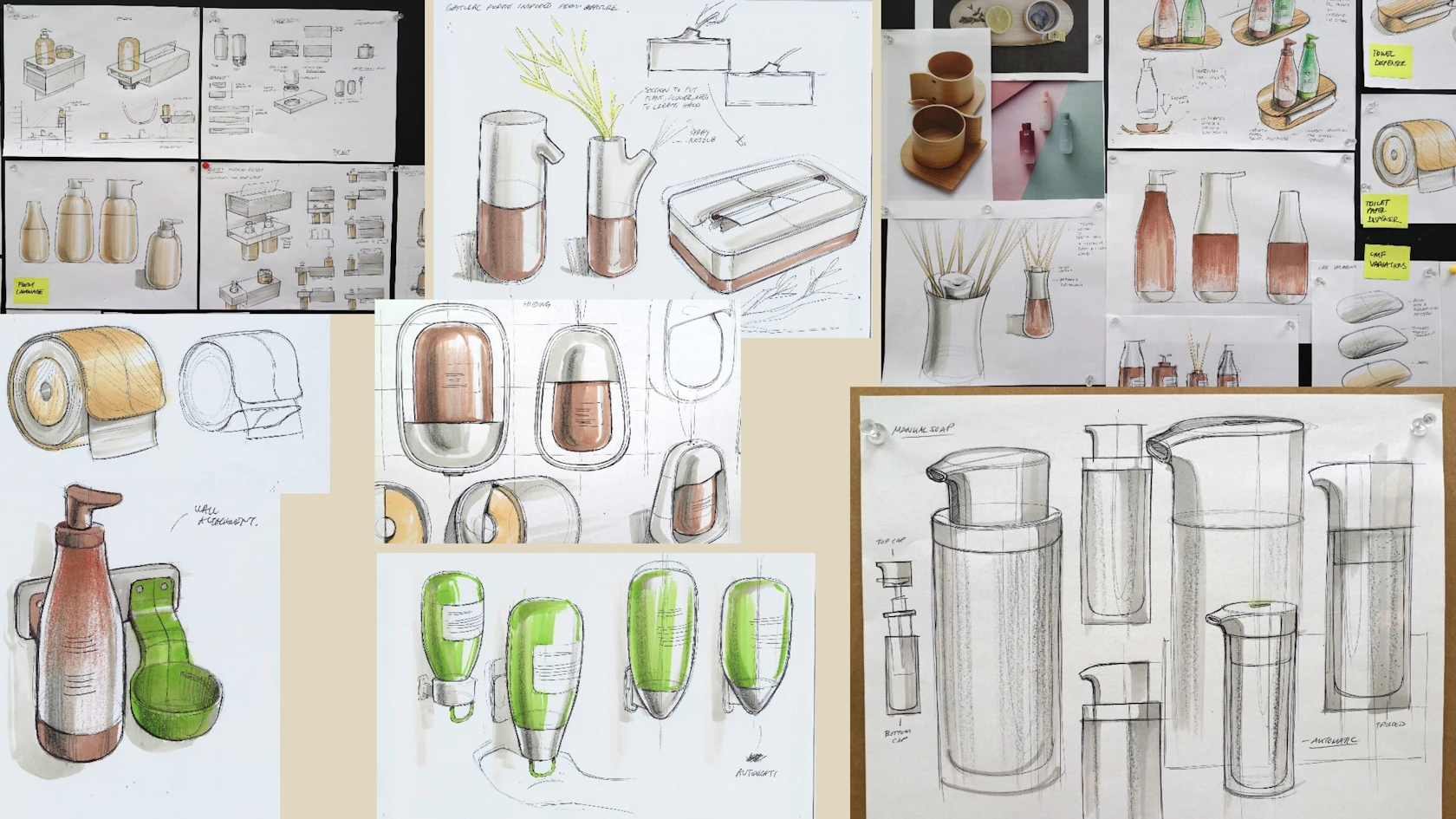 Branch Vine Sketches