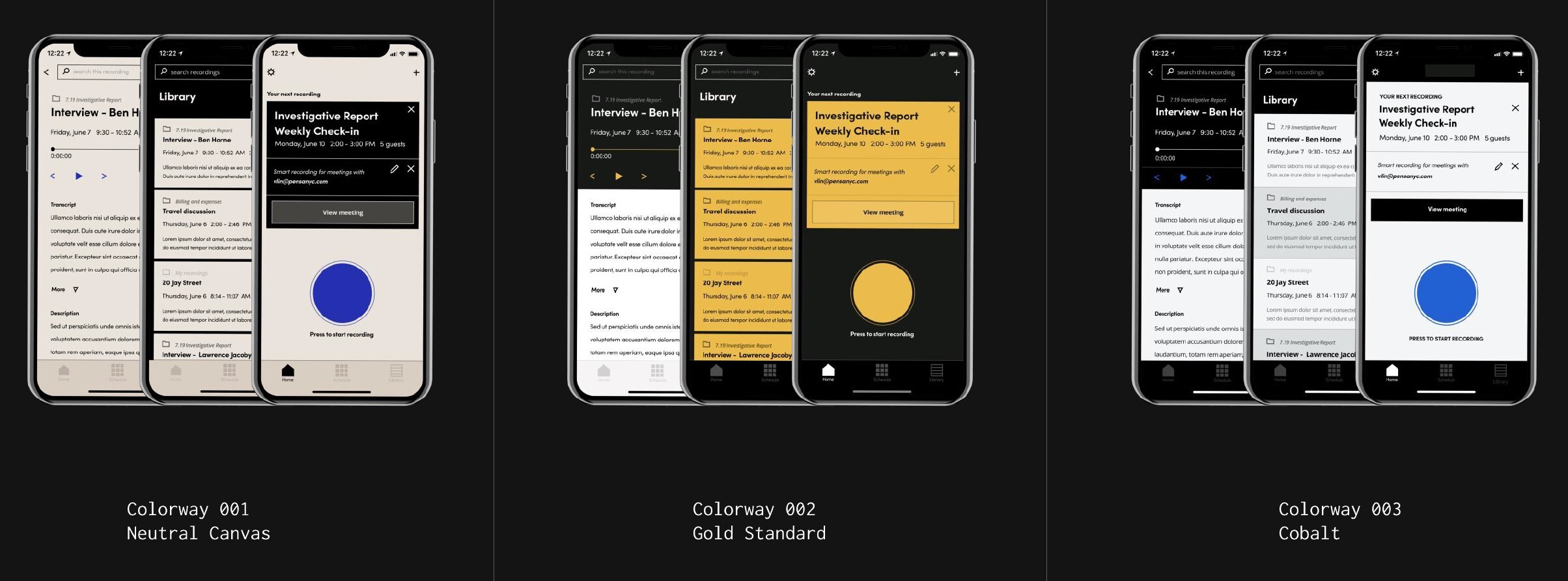 Visual Design Stories